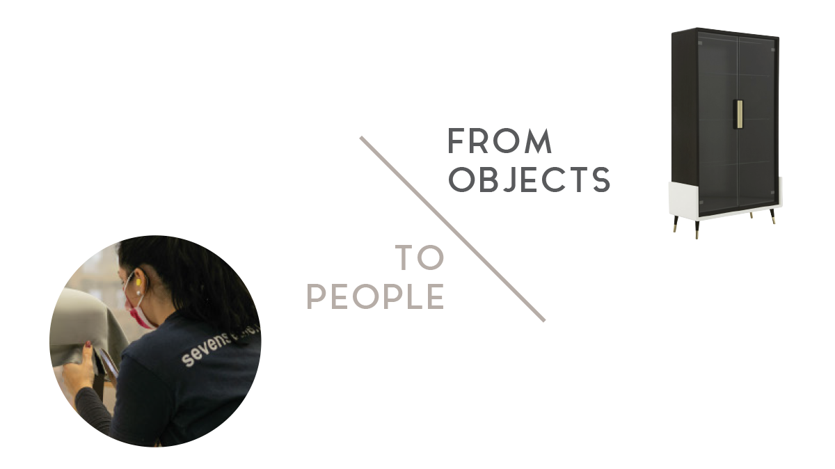 From objects to people