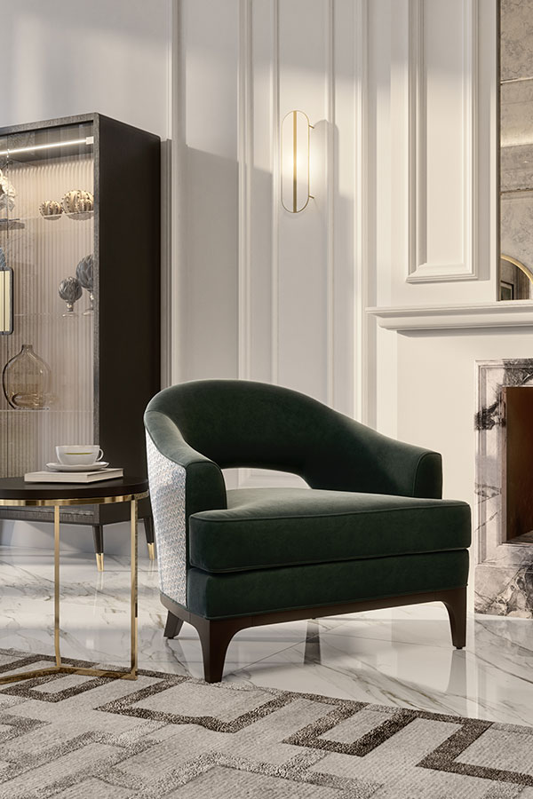 boston contemporary armchair 2171