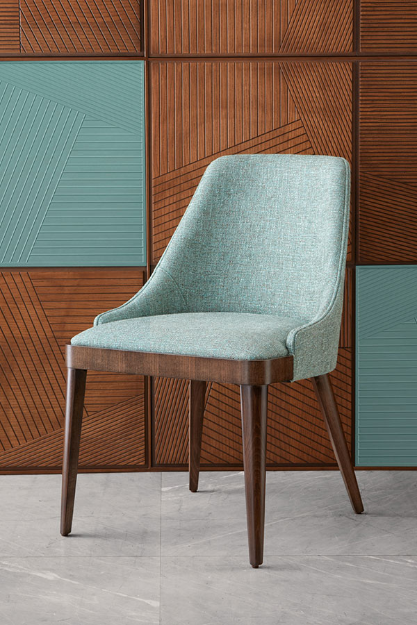 modern danimarca chair by sevensedie with wooden legs 8545