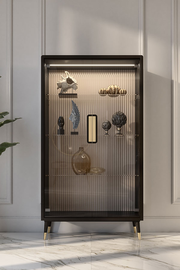 moon 2 doors display cabinet 1474