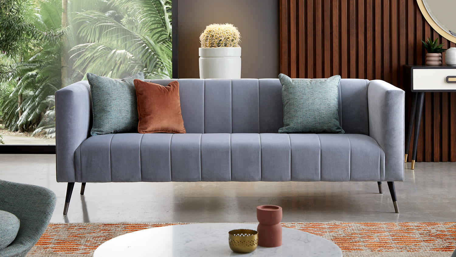 nubes modern 3 seatre sofa 6570