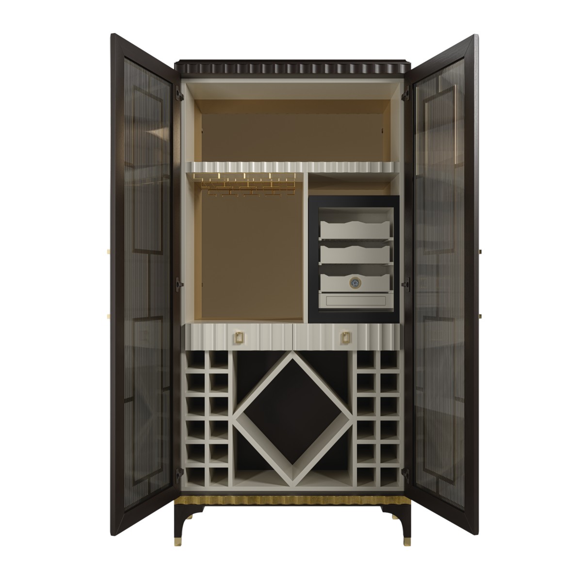 Glass cupboard Aldar - Sevensedie