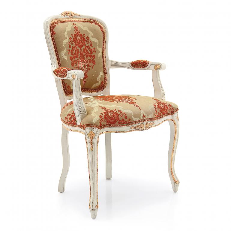 1059 classic style wood armchair fiorino
