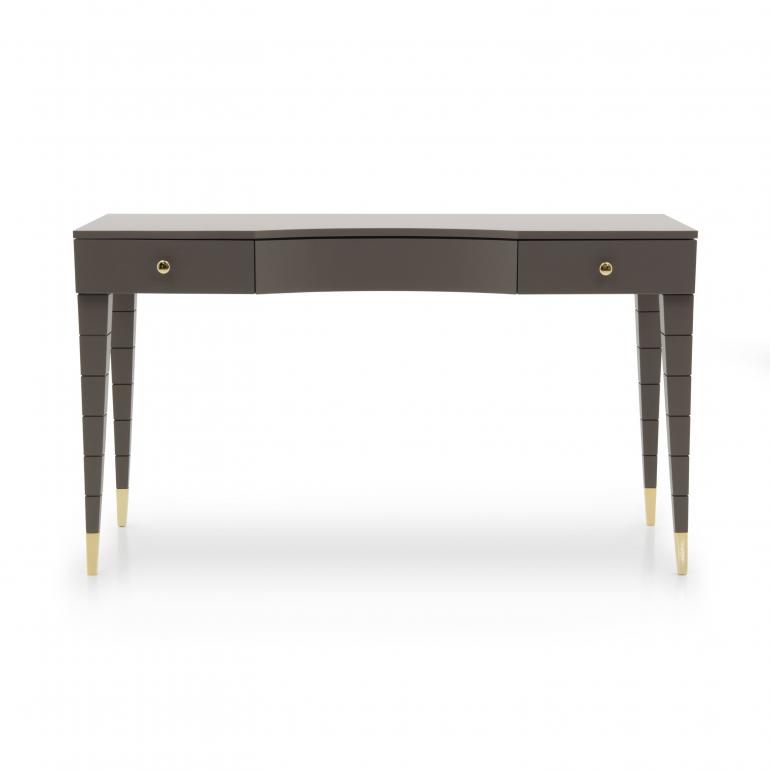 1098 modern style wood writingdesk look d4