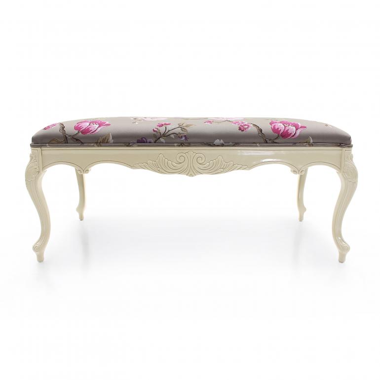 112 classic style wood bench accademia