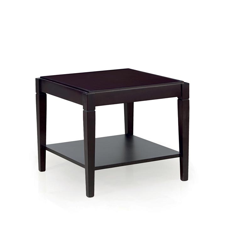 12 modern style wood table squared