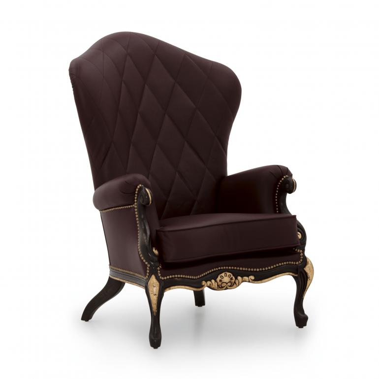 13 baroque style wood armchair rhombus5