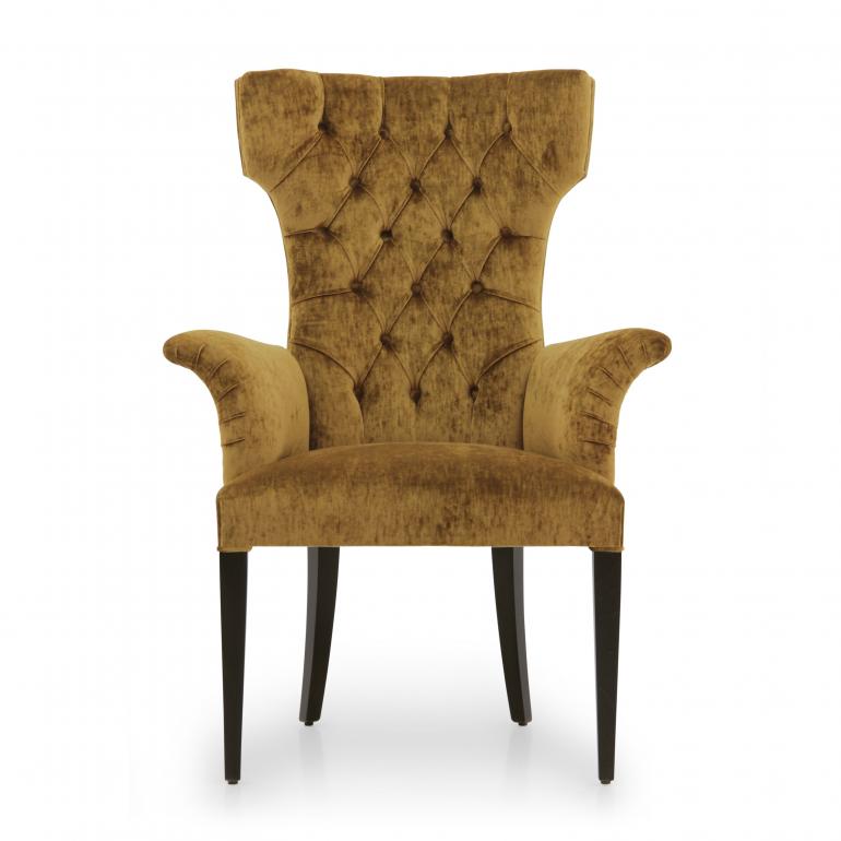 1529 modern style wood armchair queen3