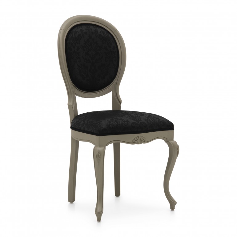 1556 classic style wood chair evia