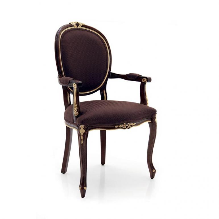 1588 classic style wood armchair rousseau2