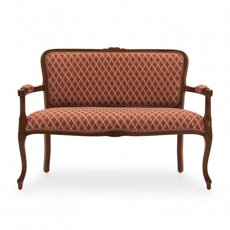 1876 classic style wood sofa altea