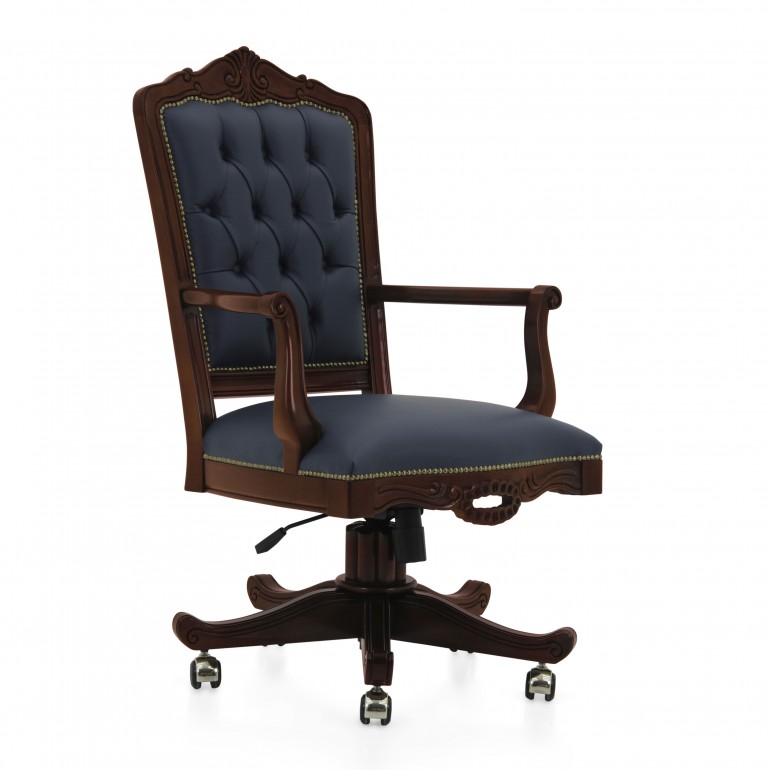 1984 classic style wood armchair ursula1