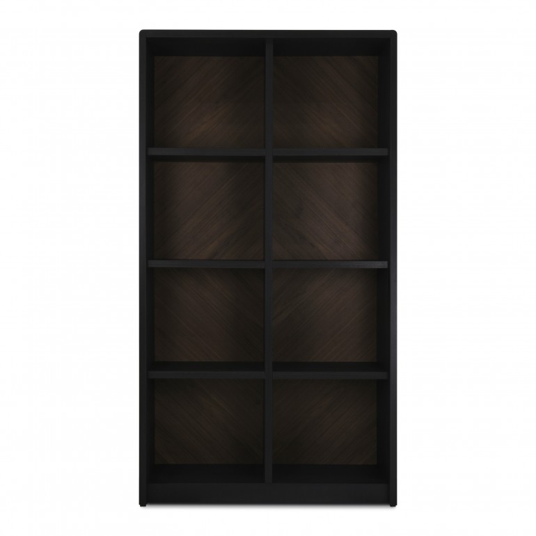 2108 modern style wood bookcase moon8