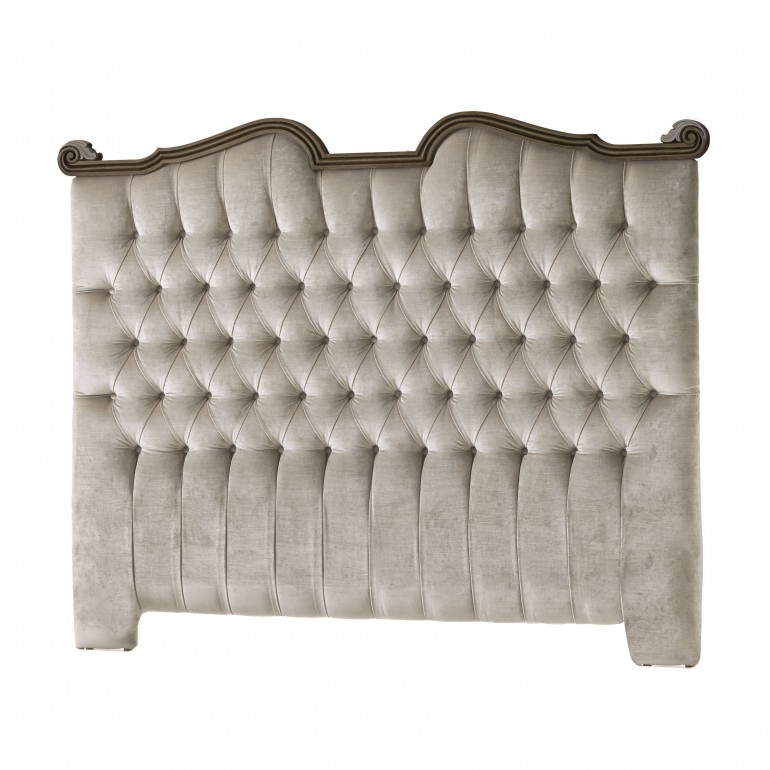 classic style wooden headboard