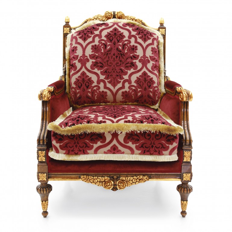 2328 classic style wood armchair giove