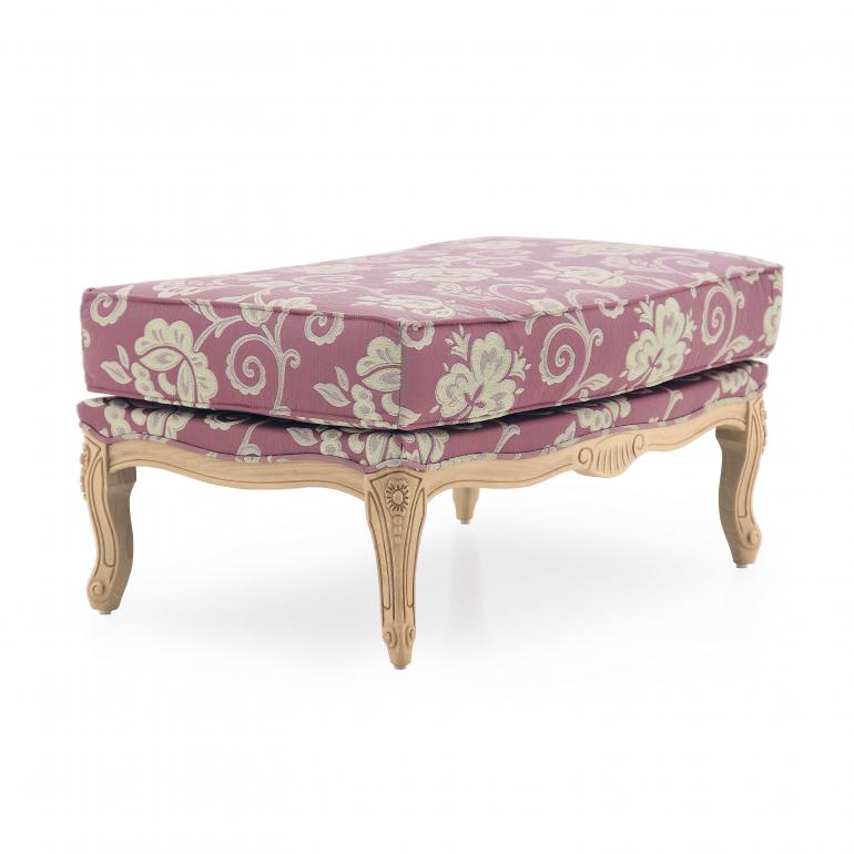 2400 classic style wood ottoman acca4