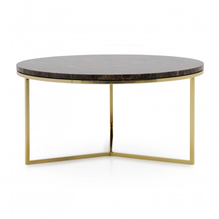 modern style metal coffee table