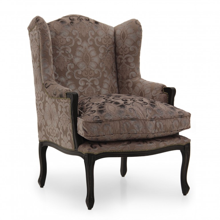 2569 classic style wood armchair doyle