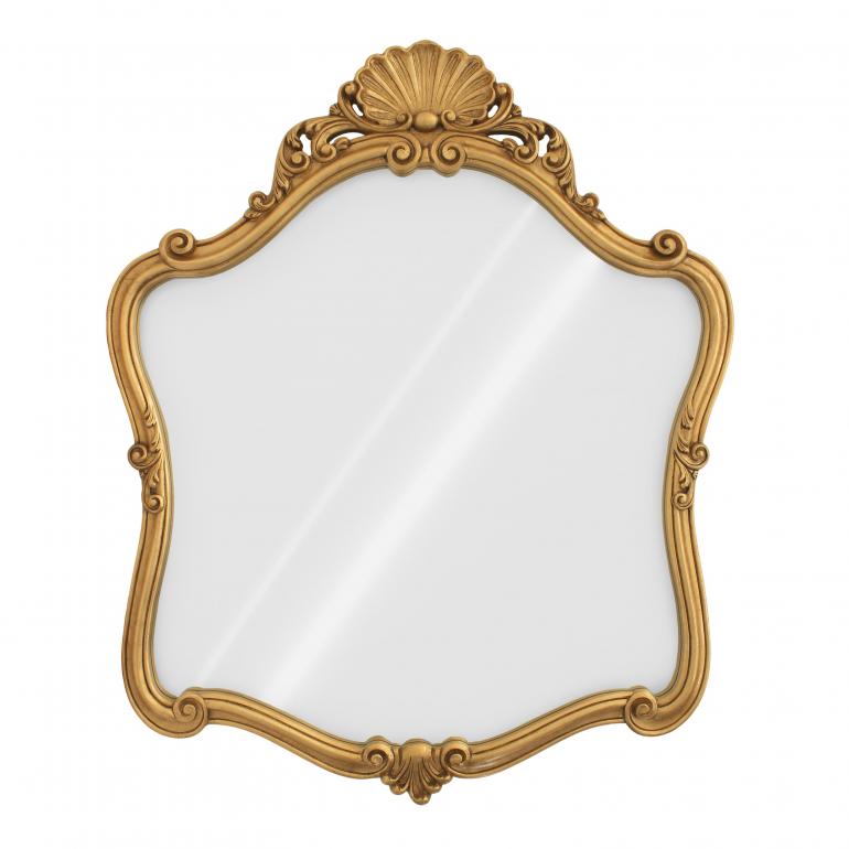 2579 baroque style wood mirror calicis