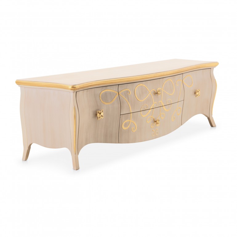 2781 classic style wood sideboard butterfly3