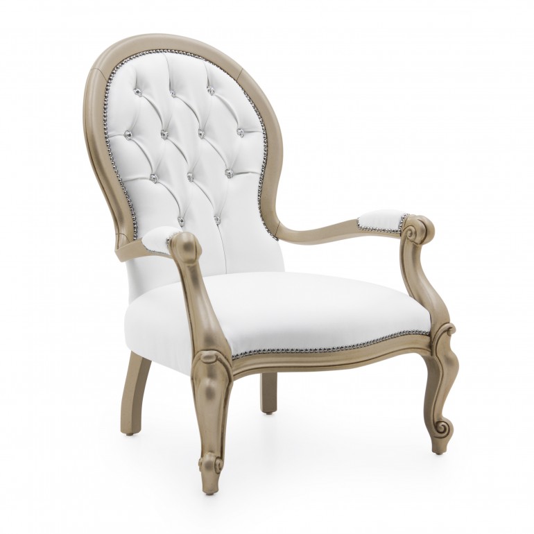 3098 classic style wood armchair diva b