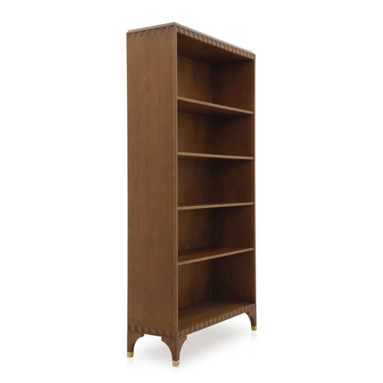 3245 modern style wood bookcase ellipse b2