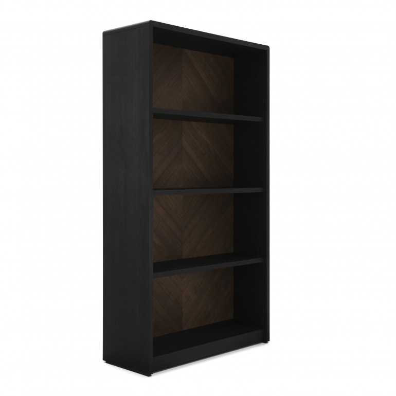 3278 modern style wood bookcase moon7