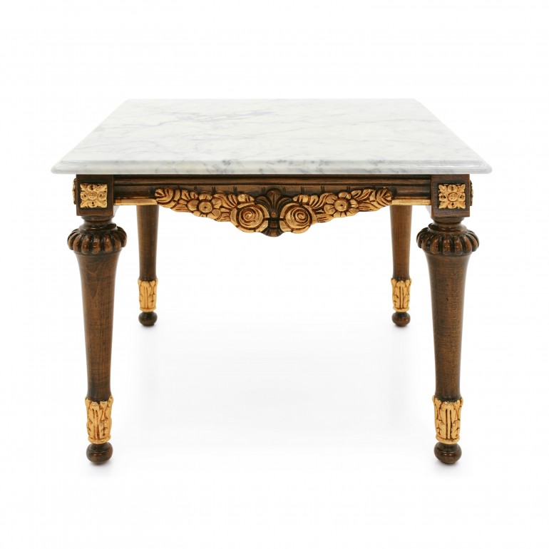 3397 baroque style wood table giano d