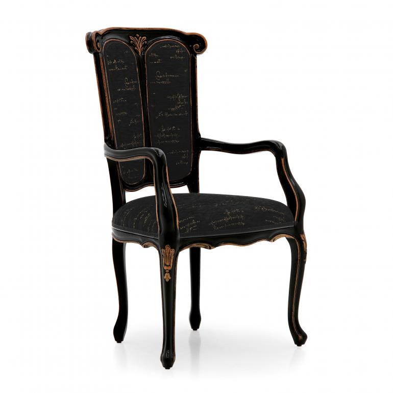 35 classic style wood armchair petrarca