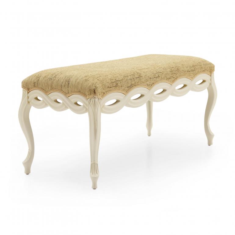36 classic style wood bench intreccio3