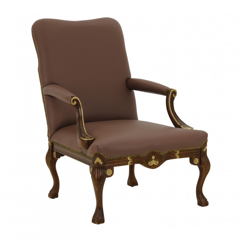 3612 classic style wood armchair stradivari3