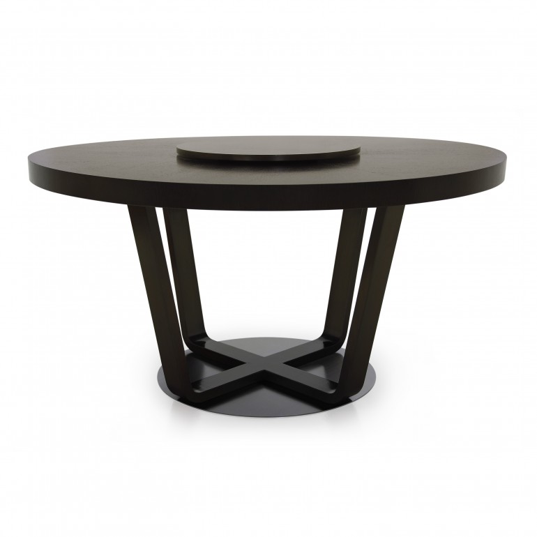 contemporary style wooden table