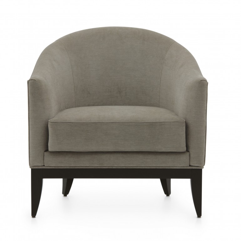 contemporary style wooden armchair 