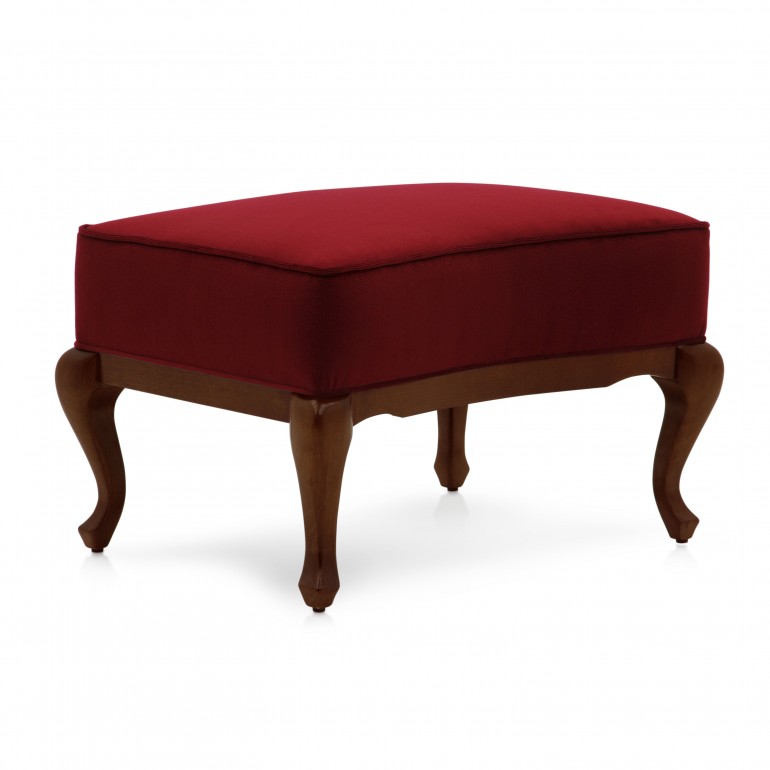 3851 classic style wood ottoman leia