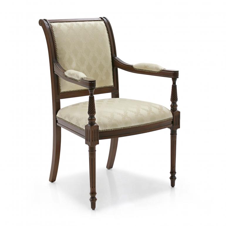 39 classic style wood armchair jacopo