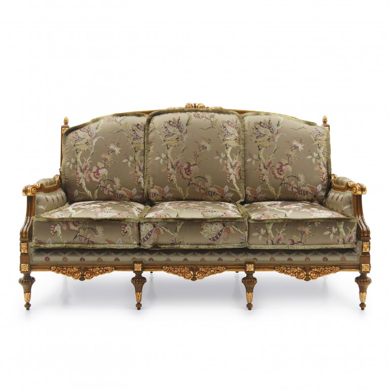 3929 classic style wood sofa giove b3