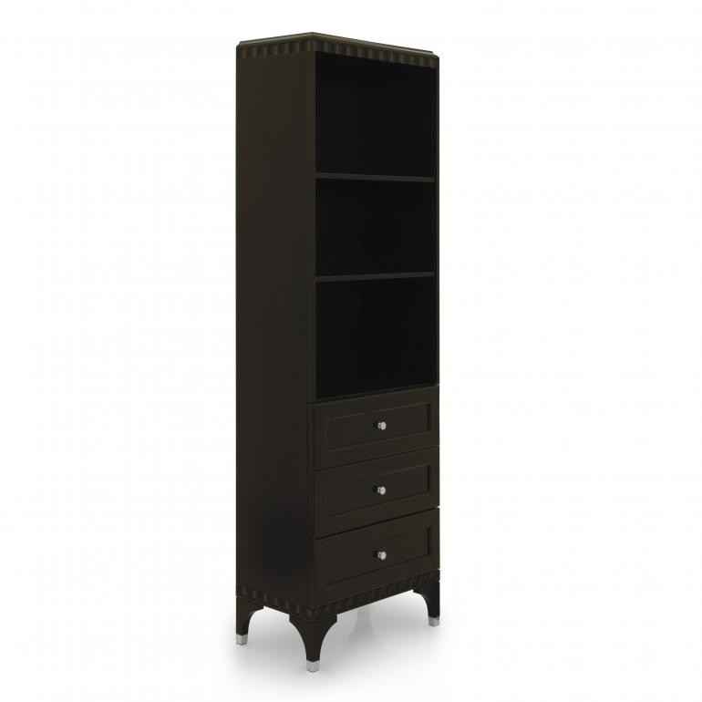 modern style wooden bookcase
