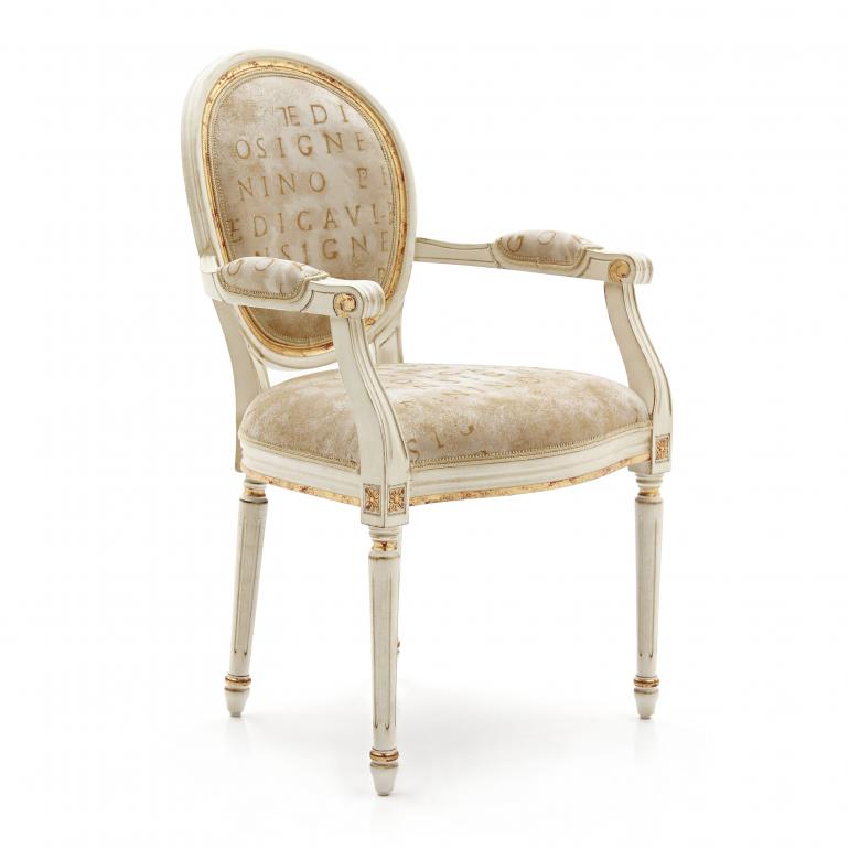 4010 classic style wood armchair luigi2