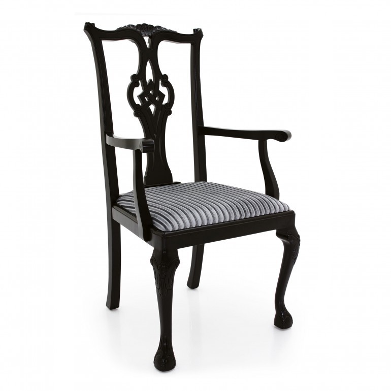 4309 classic style wood armchair roma 2510