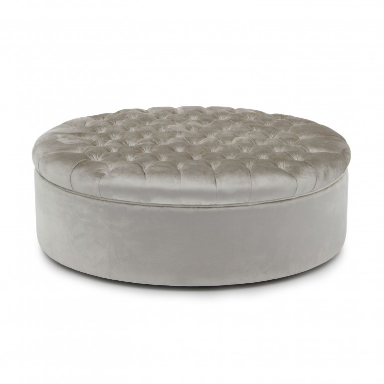 modern style wooden ottoman