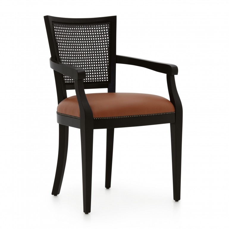 4436 modern style wood armchair minus