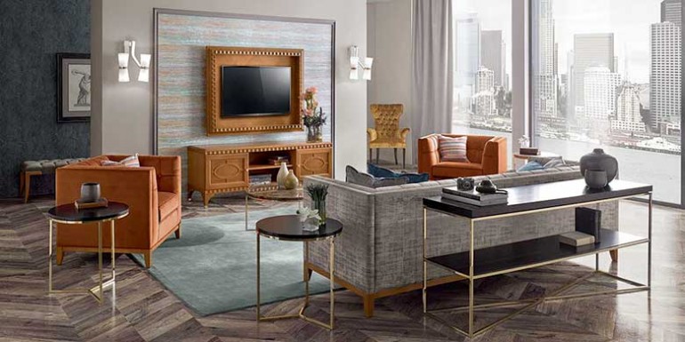 Fond of contemporary style? Discover Ellipse living for the living area