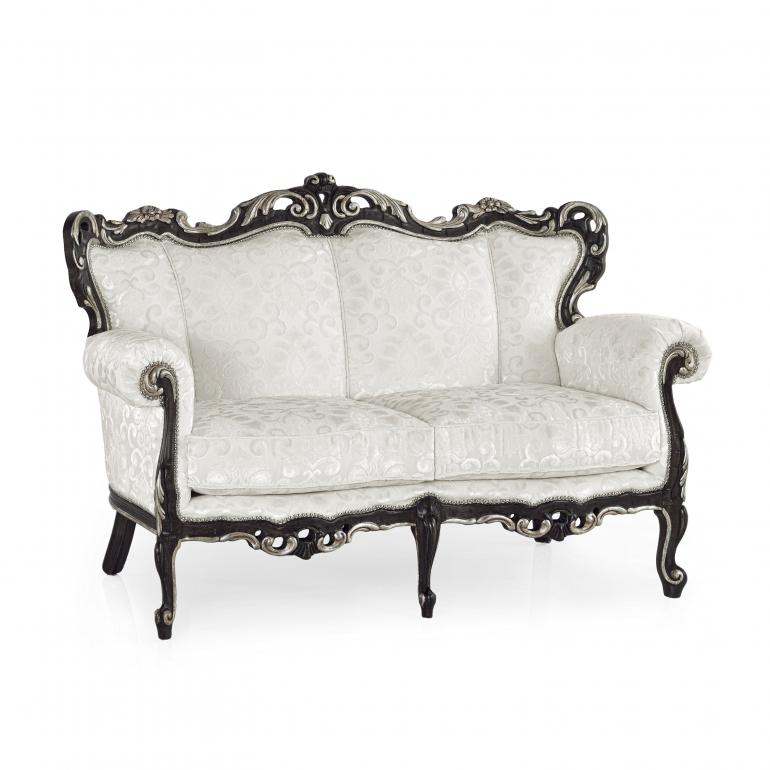 4556 baroque style wood sofa palermo b