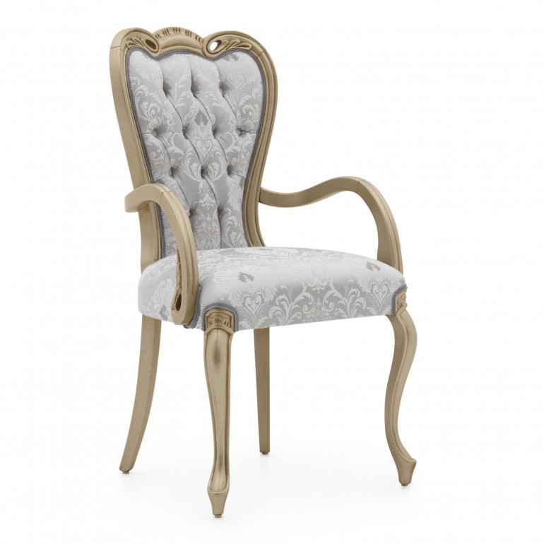 4631 classic style wood armchair angelo2