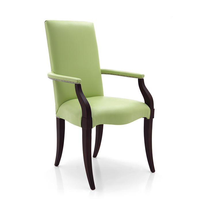 467 modern style wood armchair luna3