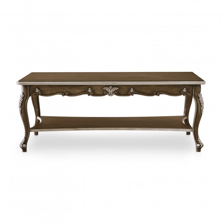 classic style wooden coffee table