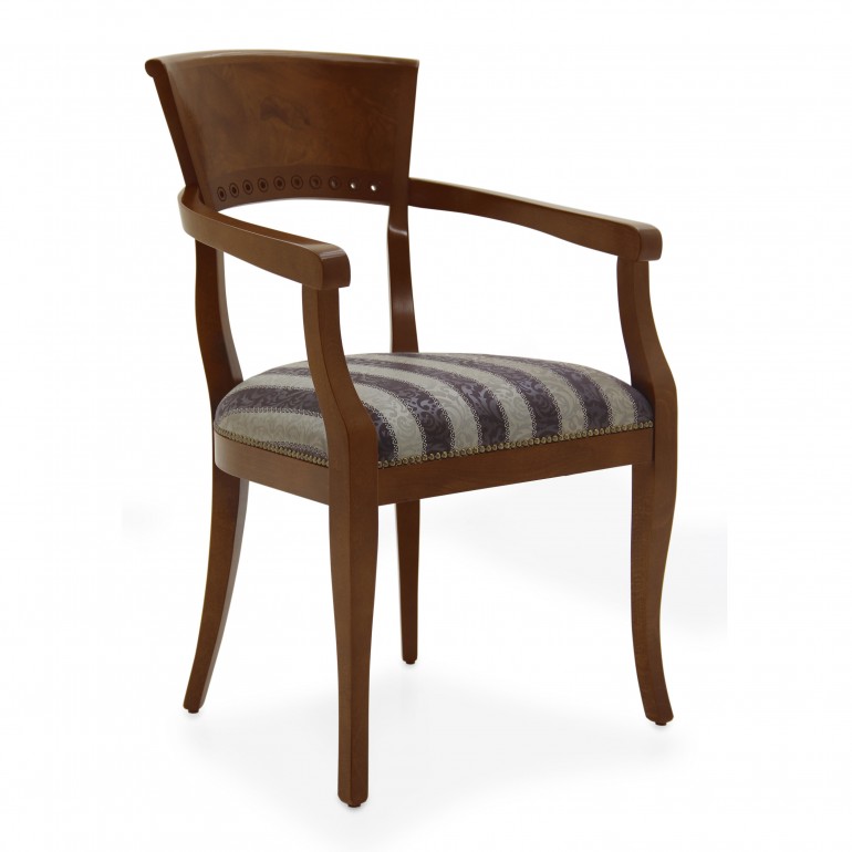 479 classic style wood armchair radica