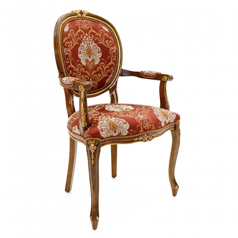 4850 classic style wood armchair kiev