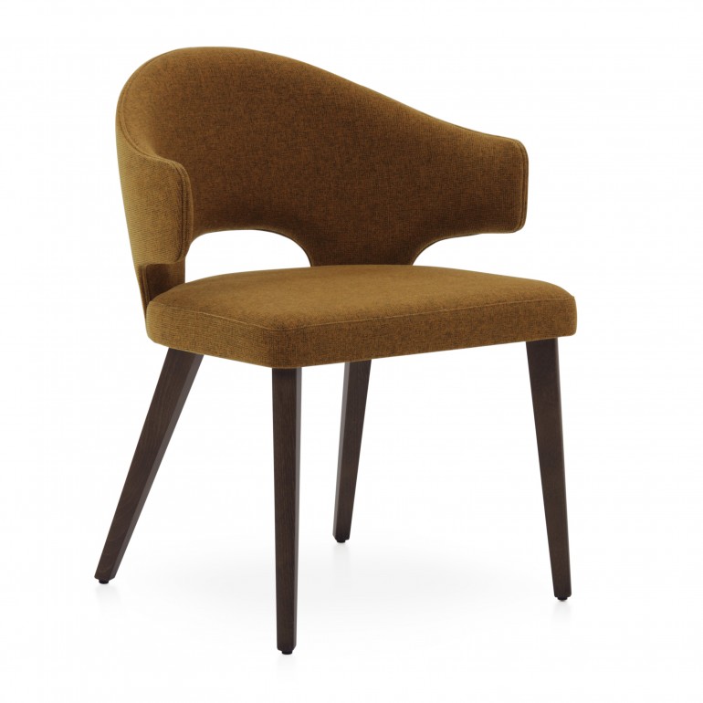 5035 modern style wood armchair eva7