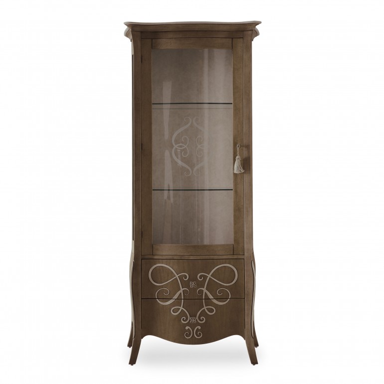 classic style wooden display cabinet